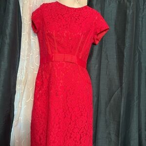 Elegant Bright Pink Dress